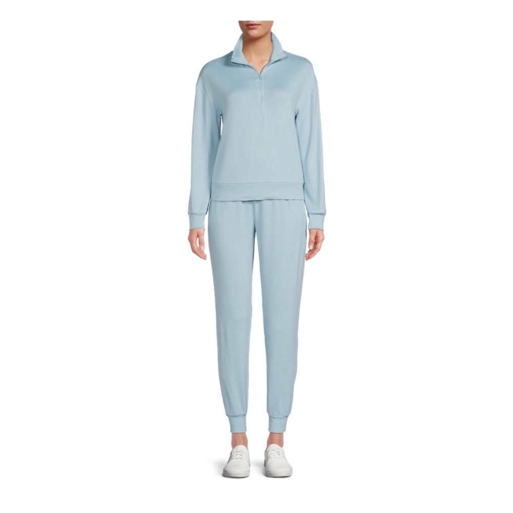 Lissome Women’s Quarter Zip and Joggers, 2-Piece Set New No Tag